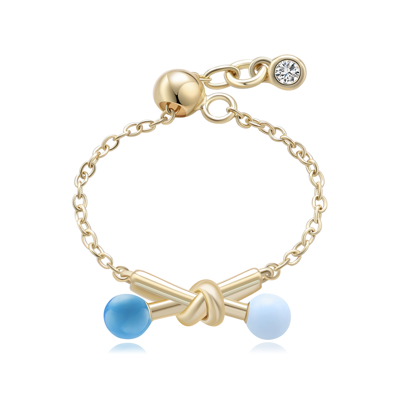 Mixx靡诗Color系列2026新品小泡泡链条戒